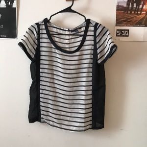 Striped American Eagle Top